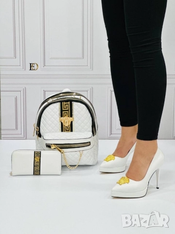 обувки на ток versace , снимка 9 - Дамски обувки на ток - 51447282