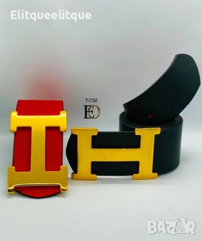 колани 7см от естествена кожа в кутия fendi dolce fabbana versace louis vuitton Gucci , снимка 5 - Колани - 52323865