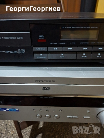 SONY AVD K800P, Lenco cd 3709, снимка 2 - Ресийвъри, усилватели, смесителни пултове - 52539186