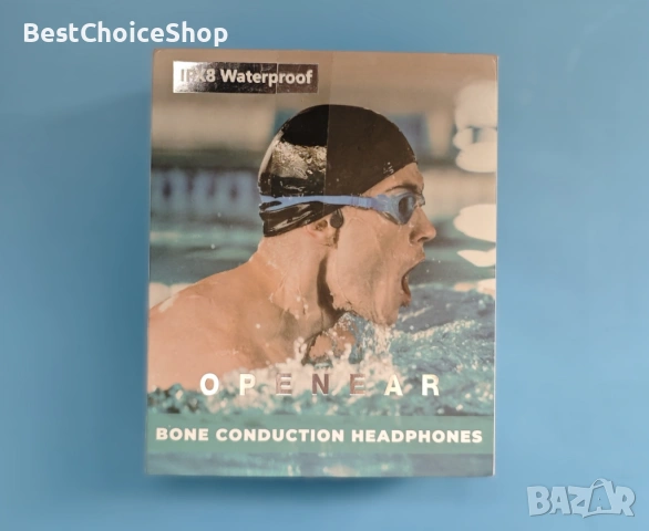 OPENEAR IPX8 Спортни слушалки с костна проводимост