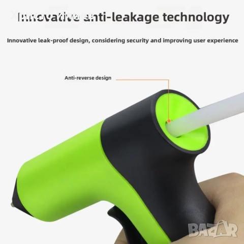 Безжичен Поялник за силикон Пистолет за топъл силикон с 20 пръчки комплект USB, снимка 3 - Поялници и запояване - 51445299