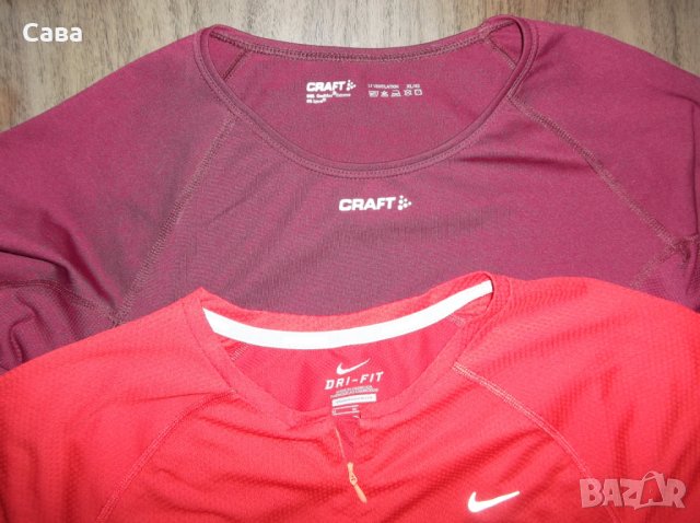 Тениски NIKE, CRAFT   дамски,М