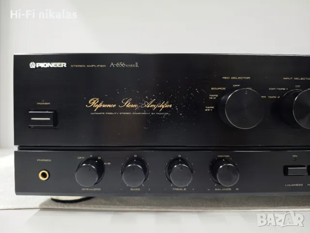 стерео усилвател Hi-Fi PIONEER A-656 MK II, снимка 2 - Ресийвъри, усилватели, смесителни пултове - 49747190
