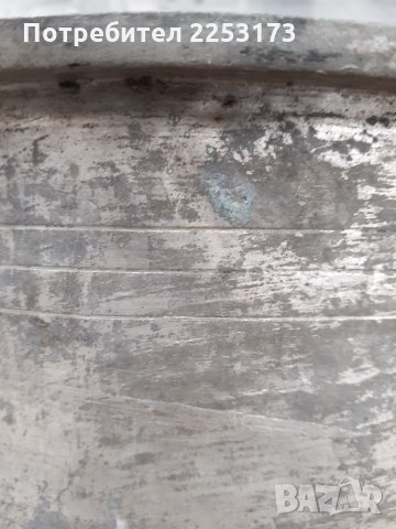 Много стара бакърена тенджера с капак, снимка 5 - Декорация за дома - 32114716