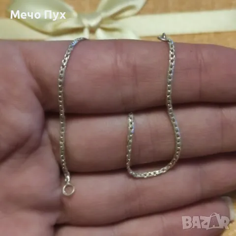 Сребърна гривна (314), снимка 3 - Гривни - 49850444