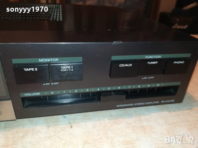 SONY TA-AX22 BLACK AMPLI-JAPAN 1801221637, снимка 9 - Ресийвъри, усилватели, смесителни пултове - 35479210