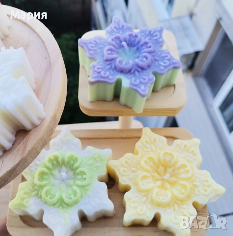 Коледни свещи , снимка 18 - Декорация за дома - 52248328