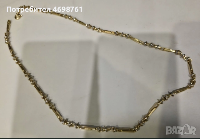 златен синджир, снимка 6 - Колиета, медальони, синджири - 52968552