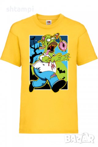 Детска тениска The Simpsons Homer Simpson 01,Halloween,Хелоуин,Празник,Забавление,Изненада,Обичаи,, снимка 8 - Детски тениски и потници - 38158167