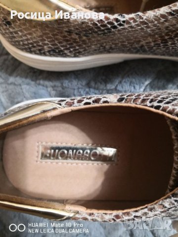 Buonarotti обувки питон, снимка 4 - Дамски ежедневни обувки - 39745601