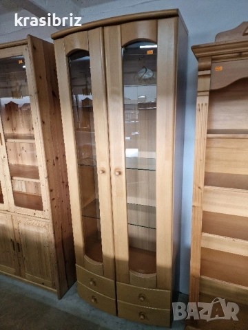 Масивна Витрина-внос от Германия!, снимка 2 - Секции и витрини - 52451637