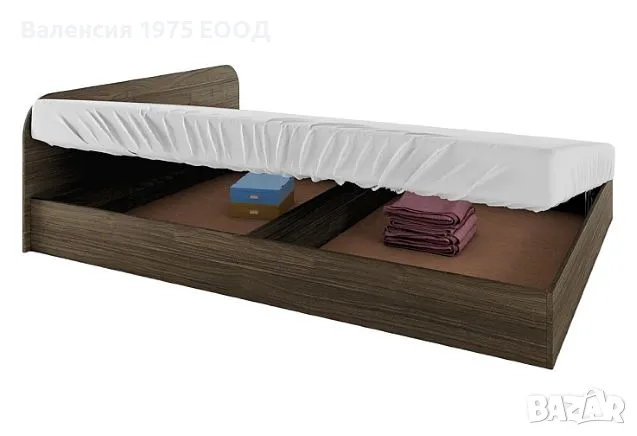 Спалня с повдигащ механизъм Сити 2003 сонома, орех или комбинация бяло/ арвен, снимка 7 - Спални и легла - 18797267