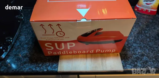 TONSIM 20PSI акумулаторна SUP помпа, 15000mAh батерия, LCD дисплей, снимка 9 - Други спортове - 49665193