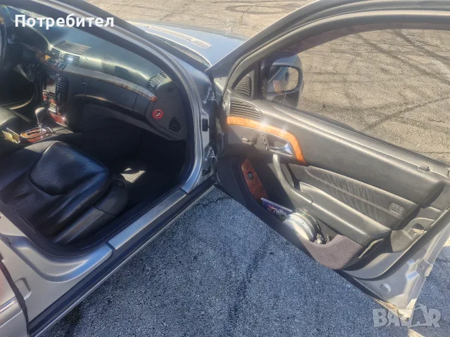 Mercedes w220 s320 benzin gaz, снимка 8 - Автомобили и джипове - 56342946