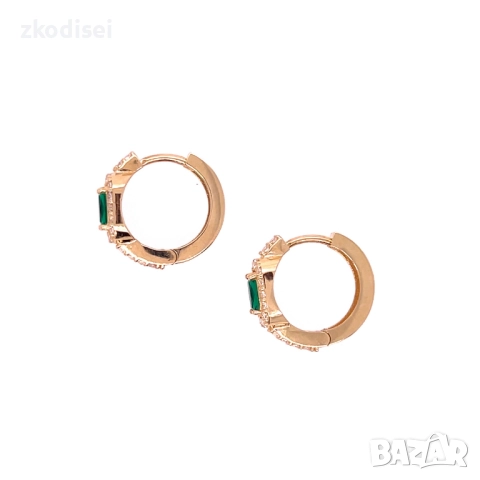 Златни обеци 2,96гр. 14кр. проба:585 модел:34451-6, снимка 2 - Обеци - 51891870