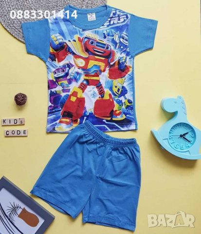 Детски пижами с къс и дълъг ръкав , снимка 2 - Детски пижами - 31465183