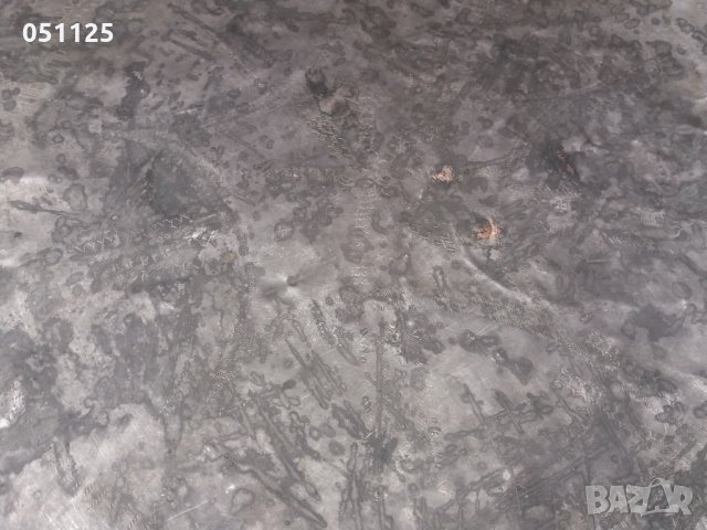 уникална османска кована орнаментирана синия, тепсия поднос , снимка 4 - Антикварни и старинни предмети - 35299162