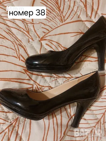 Дамски елегантни обувки номер 38, снимка 3 - Дамски обувки на ток - 48146131