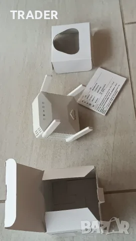 WiFi усилвател за интернет, Wireless-N Wifi Repeater, Репитер с 4 антени 300Mbps, снимка 8 - Рутери - 50972285
