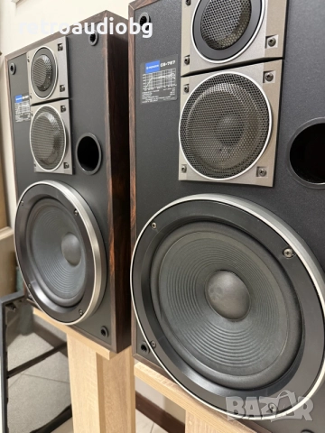🔈Ретро трилентови тонколони PIONEER CS-767 - 80W-120W - 8 ома🔈, снимка 3 - Тонколони - 55829241