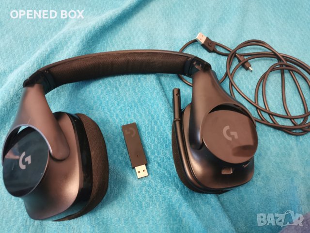 Безжични геймърски слушалки Logitech G533, прочети описанието!, снимка 1 - Слушалки за компютър - 40819015