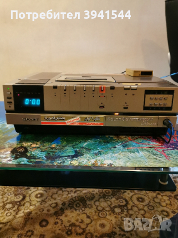 Видео SONY BETAMAX , снимка 2 - Друга електроника - 44760562