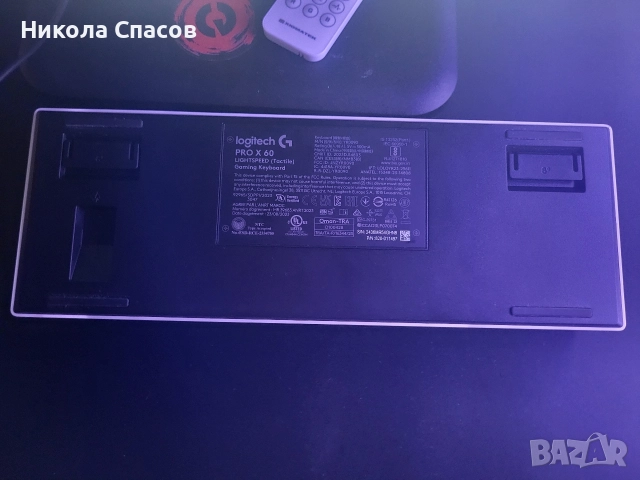 Безжична клавиатура Logitech , снимка 4 - Клавиатури и мишки - 52888305