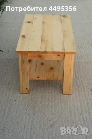 Холна маса масивно дърво, снимка 5 - Маси - 51608943