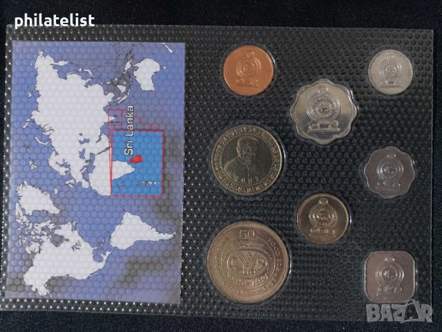 Комплектен сет - Шри Ланка 1978 - 2006 , 8 монети , снимка 2 - Нумизматика и бонистика - 44406017