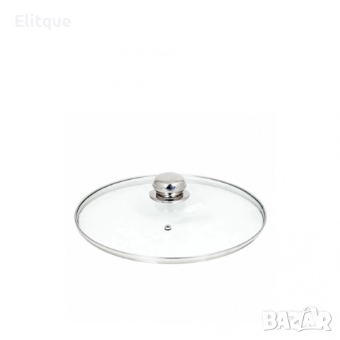 Стъклен капак с борд и отвор за пара Rosberg R51210GC20, 20см./22см./24см./26см/28см., снимка 3 - Други - 52862517