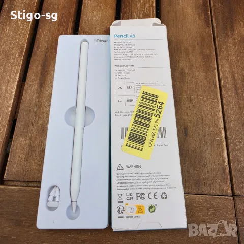 Оригинален стилус Metapen Pencil A8 за iPad, снимка 2 - Аксесоари за Apple - 55978948