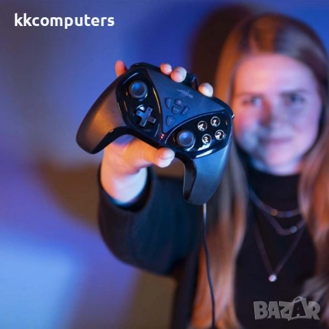 Hama uRage Vendetta 300 Unleashed - безжичен геймпад с 4 задни клавиша, вибрация, снимка 4 - Джойстици и геймпадове - 54055560