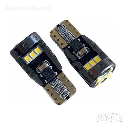 Комплект LED T10 Automat, 12-24V, Cambus, 12 диода