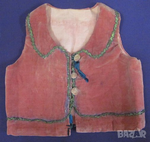 19 век Детски Фолк Костюм, Носия за Момиче, снимка 5 - Антикварни и старинни предмети - 36590472