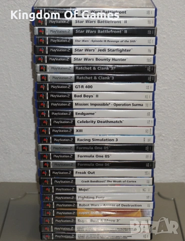 Игри за PS2 Star Wars Battlefront/Bad Boys 2/Endgame/XIII/Freak Out/Crash/GT-R 400/F1 06/Mojo/RS3, снимка 14 - Игри за PlayStation - 53941020