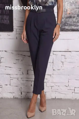 Панталон “Navy Tailored Fit” – тъмносин елегантен панталон арт.8026