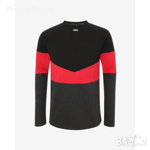 Promo Мъжка черна блуза Ливърпул LFC YNWA Liverpool Crew S