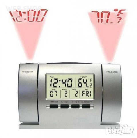 Дигитален  часовник  с проектор , температура  DS-503, снимка 1 - Други - 31849964