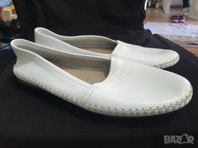 кожени балерини Himalaya White, снимка 4 - Дамски ежедневни обувки - 31502439