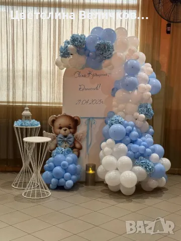 Украса за рожденни дни,погачи,Кръщенета,Сватби, снимка 16 - Други - 46090733