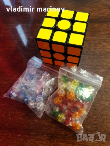 Рубик куб за скоростно нареждане Gan 356 Air UM 3x3x3 56мм Magnetic, снимка 6 - Игри и пъзели - 54121515
