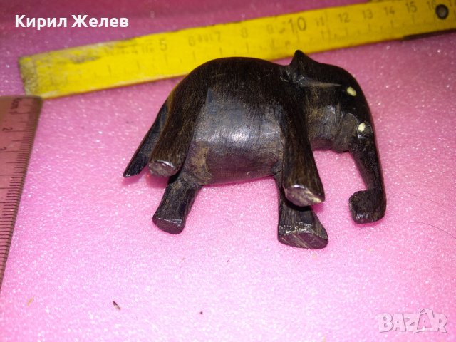 АБАНОСОВА ФИГУРКА СЛОНЧЕ За КОЛЕКЦИЯ ДЕКОРАЦИЯ РЪЧНА ИЗРАБОТКА 30934, снимка 5 - Статуетки - 44313712