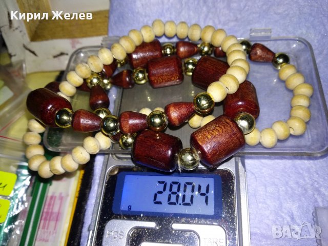 СТРУГОВАН ДЪРВЕН АРТ ГЕРДАН ЛЯТНО ХИПАРСКО ХЕНД МЕЙД БИЖУ 34667, снимка 6 - Колиета, медальони, синджири - 39177180