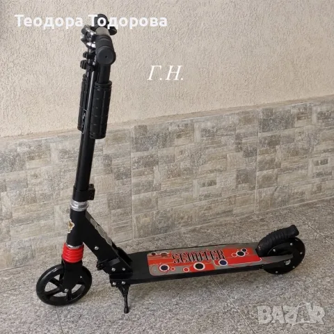 🛴⚡ Hua Wei SCOOTER-4 ⚡🛴  ✅ Ново състояние ✅ Сгъваем и олекотен модел ✅ Идеален за градско 