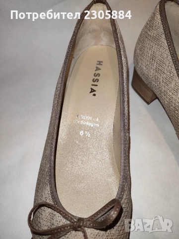Дамски обувки Hassia Нови Пролет / есен, снимка 3 - Дамски елегантни обувки - 51537975