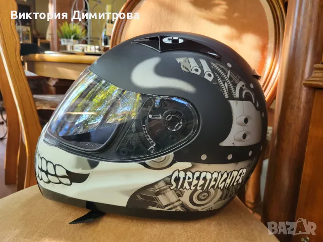 Мотокаска Streetfighter Transformer, снимка 5 - Спортна екипировка - 47712782