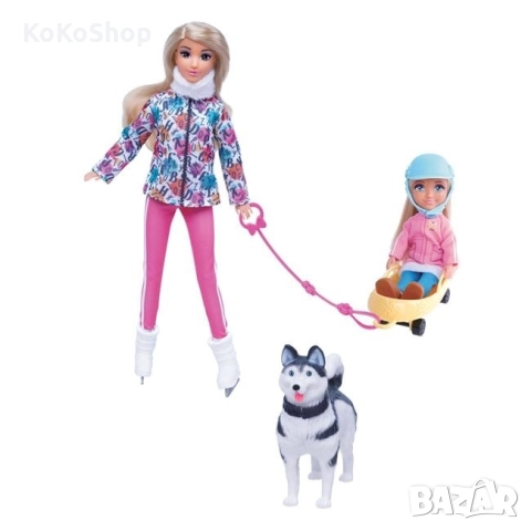 Кукла с моторна шейна,дете куче,шейна и аксесоари, снимка 3 - Кукли - 52366790