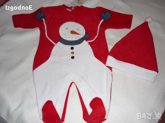 0-3 НОВО българско коледно гащеризонче САЛИ