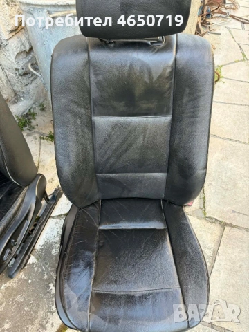 Салон номер 3 стандартен ел салон с подгрев и памет в перфектно състояние със задни седалки и черни , снимка 5 - Аксесоари и консумативи - 53895767