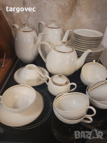 Прекрасен сервиз костен порцелан внос Германия